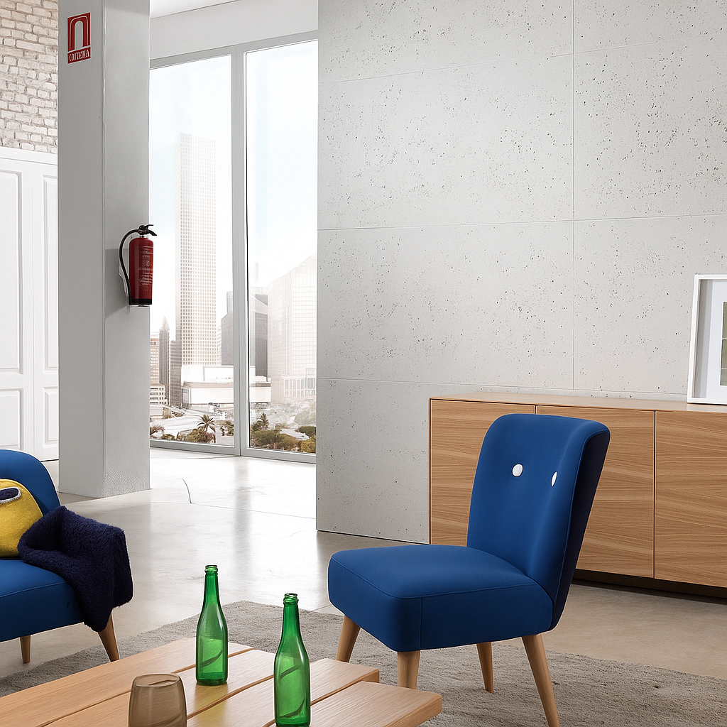 Panel Imitación Cemento/Hormigón | Panel Piedra – Ligero y Resistente - C5 Coverings